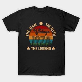 Father's Day Shirt Vintage 1978 The Men Myth Legend 42nd Birthday Gift T-Shirt